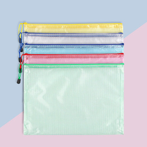 กระเป๋าใส่เอกสารตาข่าย, กระเป๋าซิปใส A4/A5, กระเป๋าโท้ตกันน้ำ, กระเป๋าใส่อุปกรณ์เครื่องเขียน, กระเป๋าใส่เอกสาร, ขายส่งอุปกรณ์สำนักงาน - Product Image 1