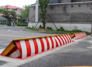 Blocco stradale automatico idraulico della barriera di traffico della barriera di sicurezza fisica per protezione perimetrale - Product Image 2