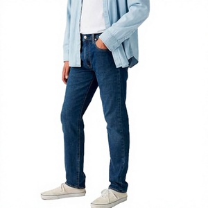 <span class=keywords><strong>Jean</strong></span> slim vintage taille basse pour <span class=keywords><strong>homme</strong></span>, <span class=keywords><strong>coupe</strong></span> ajustée, denim délavé moyen, style hip-hop, modèle 502 Taper, Part the Sea LTWT 38W/34L - Product Image 6
