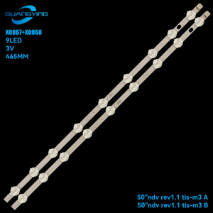 Tira de Retroiluminación LED para TV de 50 Pulgadas, Modelo ndv Rev1.1 <span class=keywords><strong>Tis</strong></span>-m3 a B VES500UNDA 50 NDV REV1.1 VES500UNDC-2D-N01 HITACHI 50HYT62U TX-50A300B - Product Image 2