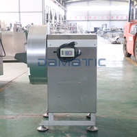 Machine à découper les légumes en julienne DAMATIC 500 KG par heure pour les chips de gingembre, de carotte et de banane