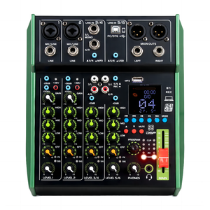 Demao PRO-06FX RTS Profissional 6 Canais Som Digital <span class=keywords><strong>Mixer</strong></span> Profissional Audio DJ <span class=keywords><strong>Powered</strong></span> Audio <span class=keywords><strong>Mixer</strong></span> - Product Image 1