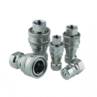 KZE-B 3/8 \ "NPT vanne à boisseau sphérique Enerpac échange 700 bar haute pression en acier au carbone filetage verrouillé hydraulique coupleur rapide pour 50mm
