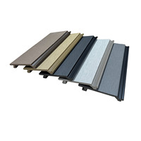 Revêtement extérieur durable résistant aux intempéries Panneau mural composite bois-plastique Revêtement mural extérieur