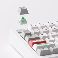Clavier mécanique OEM en aluminium 75 % entièrement assemblé pour la série M1 V5 - Nouveau clavier sans fil USB-C rétroéclairé RGB avec fonction Hot-Swap et batterie 8000 mAh