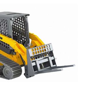 Mini véhicule de construction en métal moulé sous pression SJY-1706 1/50, camion chargeur de bois, jouet pour enfants - Product Image 2