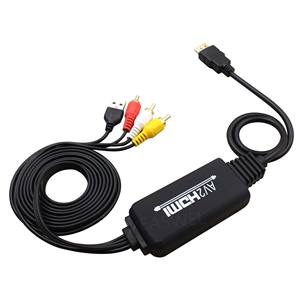 ตัวแปลง <span class=keywords><strong>HDMI</strong></span> เป็น <span class=keywords><strong>AV</strong></span> ความละเอียดสูง<span class=keywords><strong>สาย</strong></span><span class=keywords><strong>แปลง</strong></span> Hdmi2av <span class=keywords><strong>HDMI</strong></span> เป็น <span class=keywords><strong>AV</strong></span> คอมพิวเตอร์ PS4ไปยังทีวี - Product Image 4