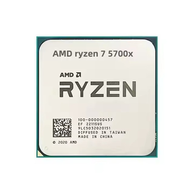 Newest Cheap CPU amd Ryzen 7 5700x 5900x 5700g 5800x 5950x Computer Used Cpus Tray or Boxed