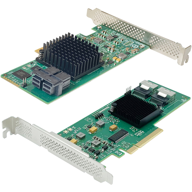 Brand New and Original LSI 2008 3008 SAS Card 6G/12G SAS/SATA Controller SFF 8087 SFF 8643 Sas to Sata Converter 9260-8I 9361-8I