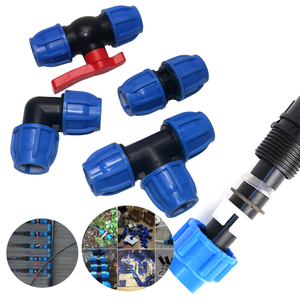 Accesorios de conexión rápida de alta presión D3035 PP Accesorios de compresión Irrigación HDPE Accesorio - Product Image 5