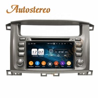 Carplay Android 10 128GB para TOYOTA Land Cruiser LC100 2003-2007 reproductor de DVD del coche reproductor Multimedia GPS de navegación Radio unidad de cabeza