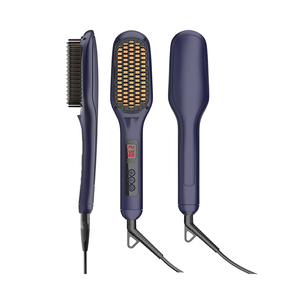 Produsen Sikat Pelurus Rambut Profesional, Sisir Pelurus Rambut Elektrik Panas dengan Ion Negatif - Product Image 4
