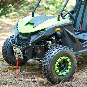 Kart à pédales d'extérieur haute performance Funrun 180cc 4 temps à transmission par chaîne pour adultes, avec axe en alliage durable et frein à disque arrière, capacité maximale 175 kg - Product Image 5