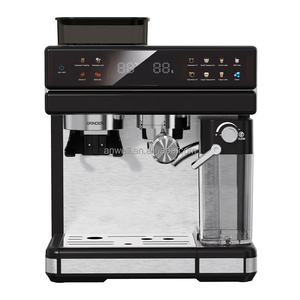 Machine à café expresso entièrement automatique ANWELL avec mousseur à lait, fabricant OEM ODM, machine à café entièrement automatique du grain à la tasse - Product Image 6