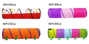 Tente tunnel de jeu extensible et pliable pour enfants, pour l'intérieur et l'extérieur - Product Image 5