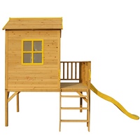 Cabane de jardin en bois, maison de jeu personnalisée de haute qualité pour enfants