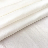 10 m/m mûrier couleur ivoire Habutai 100 tissu Habotai en soie pure de haute qualité pour doublure de vêtements doux RFD