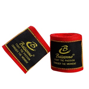 <span class=keywords><strong>Bandage</strong></span> de <span class=keywords><strong>boxe</strong></span> élastique sport Sanda emballage à la main Muay Thai gants d'entraînement avec pansement en tissu Type factice - Product Image 1
