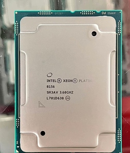 <span class=keywords><strong>Processeur</strong></span> serveur haute fréquence Intel Xeon Platinum 8156 SR3AV 3,60 GHz 4 cœurs/8 threads 16,5 M pour serveur de centre de données LGA 3647 - Product Image 1