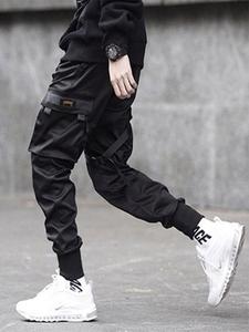 Commercio all'ingrosso Degli Uomini di Multi-Tasca di Alta Qual Hip Pop Uomini di <span class=keywords><strong>Pantaloni</strong></span> Streetwear <span class=keywords><strong>Pantaloni</strong></span> Della Tuta Moda Maschile <span class=keywords><strong>Pantaloni</strong></span> <span class=keywords><strong>Cargo</strong></span> <span class=keywords><strong>Pantaloni</strong></span> Da Uomo - Product Image 2