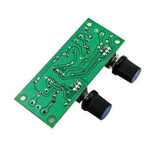 Taidacent 2.1 3 canais acessórios, módulo de controle de volume inteligente placa pré-amplificador de 22hz-300hz som baixo passagem placa de circuito do filtro - Product Image 6
