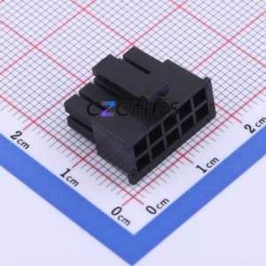 HC-MX3.0-2*5Y Housing (Wire-to-Board / Wire-to-Wire) P=3mm Connector 2x5P 3mm Micro-Fit (MX 3.0) 3mm - Product Image 1