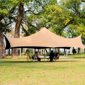 <b>Outdoor</b> Folding <b>Canopy</b> Tent Sunshade PVC Fabric Four-Season One Bedroom Large Size Portable Rainproof Windproof UV Resistant - Product Image 2