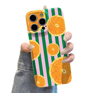 Funda Protectora Rígida para Teléfono Móvil con Diseño de Rayas Verdes y Naranjas, Impresión de Película Fotográfica, para <span class=keywords><strong>iPhone</strong></span> X, Xr, Xs, 11, 12, 13, 14, 15, 16, 17, 18 Pro Max - Product Image 5