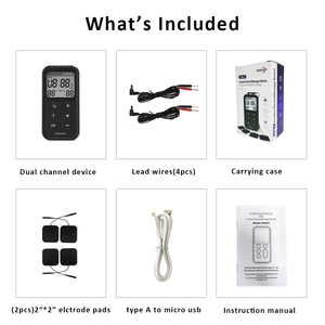 ROOVJOY Electroterapia Ultra Cranial, Unidad TENS Portátil, Estimulador Eléctrico Muscular de Hombro Cómodo, Fisioterapia CES - Product Image 6