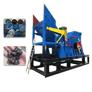 Blue Iron Bucket Scrap Metal Shredder Machine for Scrap metal recycling