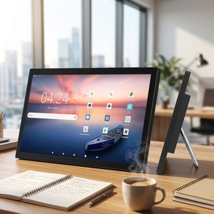 Tableta Android OEM de 14/15.6 Pulgadas, 2G+32G, Señalización Digital, Tableta Táctil Pequeña de Escritorio, Menú de Pared, Pantalla Publicitaria POE para Reuniones - Product Image 1