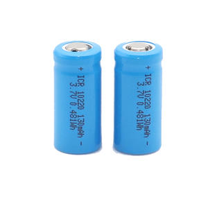 <span class=keywords><strong>10220</strong></span>ミニバッテリー充電式リチウムリチウムイオンバッテリー130mAh 3.7Vラウンド形状医療レベルバッテリー - Product Image 4