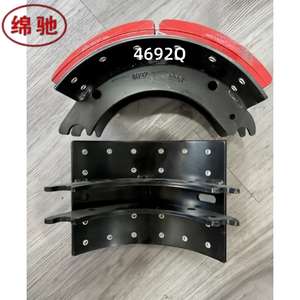 Plaquettes <span class=keywords><strong>de</strong></span> frein à haute friction pour camions lourds 4692Q pour kit <span class=keywords><strong>de</strong></span> réparation <span class=keywords><strong>de</strong></span> freins à tambour <span class=keywords><strong>de</strong></span> remorques commerciales et véhicules lourds - Product Image 6