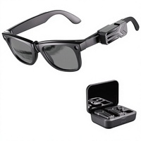 Compatible avec les lunettes intelligentes Meta Ray-Ban, étui de charge en ABS de 2800 mAh, modèle magnétique G36, lot de deux batteries externes
