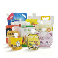 Fournisseur de la Chine Sac d'emballage de poudre à laver personnalisé Sachets de liquide de lavage des mains Sacs d'emballage en plastique de liquide de lavage de vaisselle