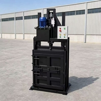 Presse à balles hydraulique verticale multifonctionnelle pour le compactage des déchets, des métaux fins et le recyclage des vieux vêtements