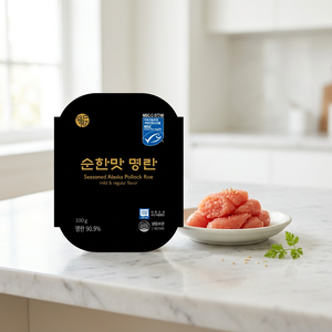 ไข่ปลาพอลล็อคทาคาระปรุงรสอ่อนๆ 100 กรัม MSC HACCP พร้อมรับประทาน ใช้สำหรับซูชิ ท็อปปิ้งพาสต้า ขายส่ง ไข่ปลาพอลล็อคทาคาระ - Product Image 3