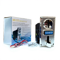 Vente en gros 616 Accepteur de pièces électronique multi-pièces avec CPU, Sélecteur et Validateur de jetons pour machines d'arcade, distributeurs automatiques et distributeurs de jetons