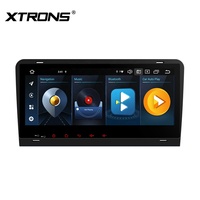 XTRONS 8.8 pouces 4 + 64GB Global 4G Android 14 IPS lecteur multimédia stéréo de voiture capteurs gyroscope AKM DSP intégrés pour Audi