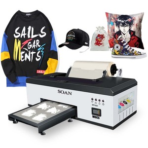 Soan A3 DTF <b>Printer</b> T-shirt Printing <b>Printer</b> Heat Transfer Machine 1390 DTF <b>Printer</b> with <b>White</b> Ink Automatic Circulation System - Product Image 1