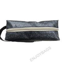 Sac à cosmétiques à paillettes Sacs de maquillage de voyage portables Pochette de lavage