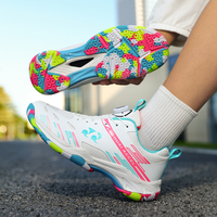 Chaussures de badminton unisexes confortables, légères, respirantes, avec empeigne en mesh, durables, grandes tailles, mode, entraînement en salle, printemps été