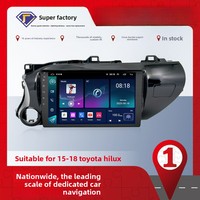 Pour Toyota Hilux 2016-2018 Écran tactile Électronique automobile Autoradio Android Navigateur Stéréo Lecteur DVD