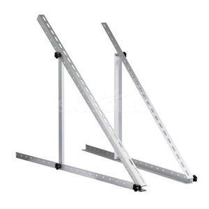 Supports de montage inclinables réglables pour panneaux solaires pliables pour camping-cars, bateaux et camping sur toits plats - Product Image 2