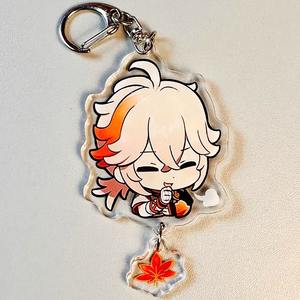 พวงกุญแจดิจิทัลสำหรับ genshin impact scaramouche Wanderer จี้การ์ตูนอะนิเมะพลาสติกน้ำพระเจ้า <span class=keywords><strong>Funi</strong></span> na Xiang - Product Image 4
