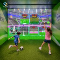 Simulateur de football interactif AR en gros, jeu d'amusement intérieur, expédition directe d'usine pour les lieux de divertissement