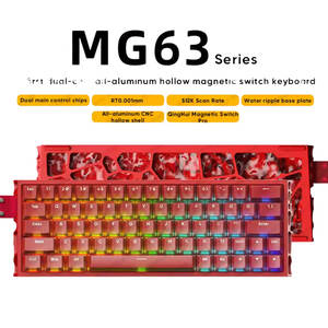 <span class=keywords><strong>Clavier</strong></span> de jeu mécanique magnétique IROK MG63 63% RT0.001 mm 8K 0.07 Ms Latence Aluminium creux RGB <span class=keywords><strong>Clavier</strong></span> de jeu filaire - Product Image 5