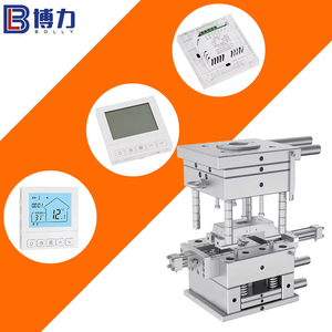Molde para Carcasa de Termostato BOLLY con Certificación ISO9001 OEM/ODM - Carcasa Cuadrada Personalizada para Sistemas de Control <span class=keywords><strong>Digital</strong></span> con Interfaz de 5 Botones - Product Image 1