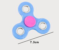 Hand Spinner en plastique, jouet gyroscopique à doigts pour enfants, Fidget Spinner avec roulement, jouet anti-stress pour les mains