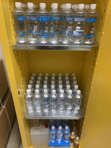 Armário industrial do armazenamento da segurança do metal para líquidos inflamáveis para o uso exterior nos laboratórios hospitais oficinas escolas - Product Image 3